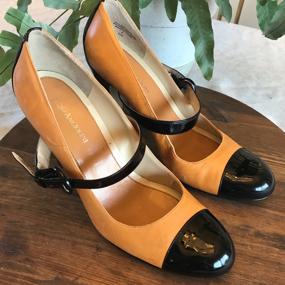 Enzo Angiolini // Leather Heels